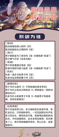 花亦山心之月利剑为谁答案是什么-利剑为谁答案攻略