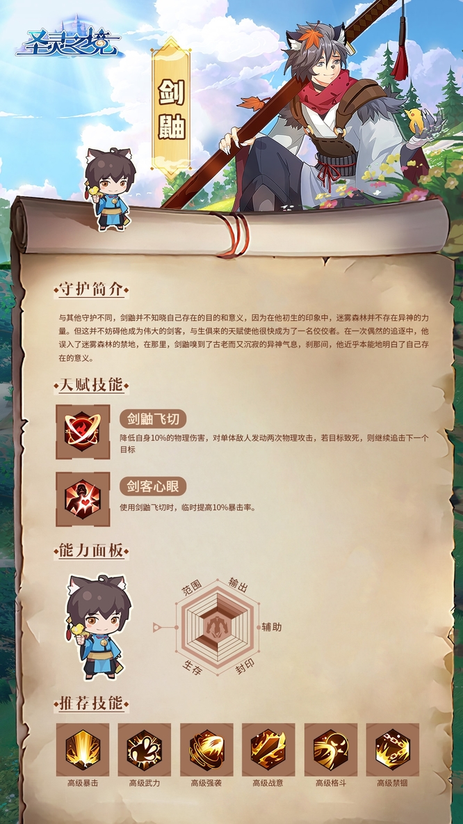 圣灵之境ssr排名是什么样的 圣灵之境ssr排名样的详解