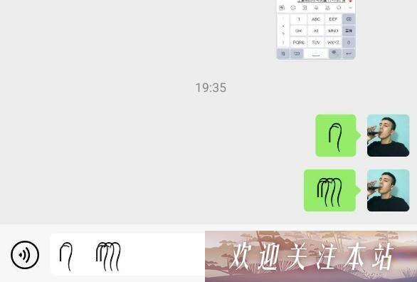 emoji表情有两根头发是什么意思？emoji有两根头发的表情包发送操作方法