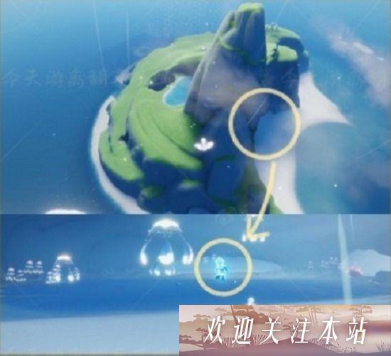 光遇水母头先祖位置详解 안내