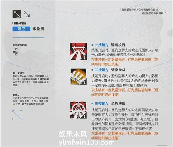 明日方舟圣约送葬人技能是什么-明日方舟圣约送葬人技能一览