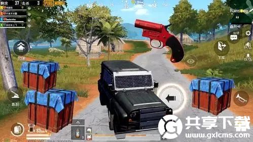 和平精英信号枪怎么切换空投和车-怎么把信号枪的车换成物资