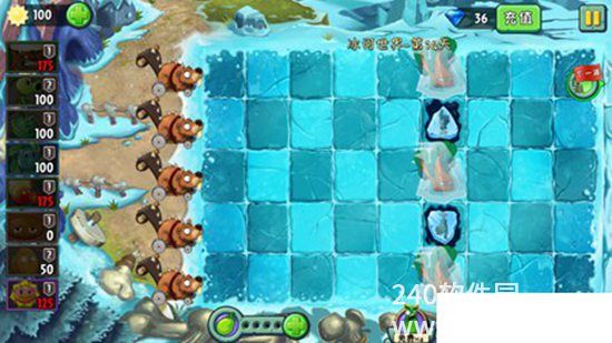 植物大战僵尸2冰河世界第十四天简单模式怎么过 植物大战僵尸2冰河世界第十四天简单模式通关攻略